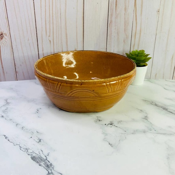 Watt Pottery Arcs Arches Casserole Dish 8.5" Ovenware Farmhouse - Picture 1 of 8